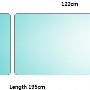 el02 basic electric examination table drawing 1