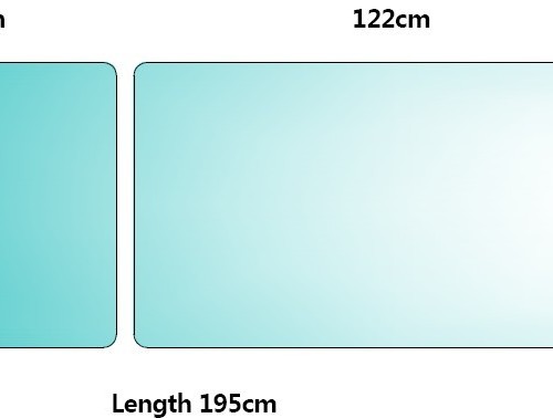 el02 basic electric examination table drawing 1